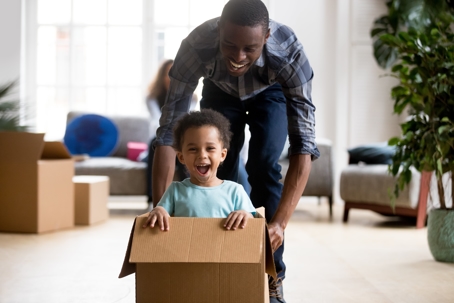 moving with a child